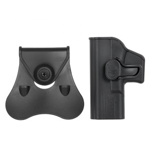 Кобура левосторонняя G19 Airsoft Left-Handed Holster Series - Black [Amomax]